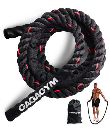 Weighted Jump Rope for Fitness - 3LB Heavy Jump Ropes for Exercise, Weighted Adult Skipping Rope for Women & Men, Workout Battle Rope For Gym Training, Home Workout,Total Body Workouts