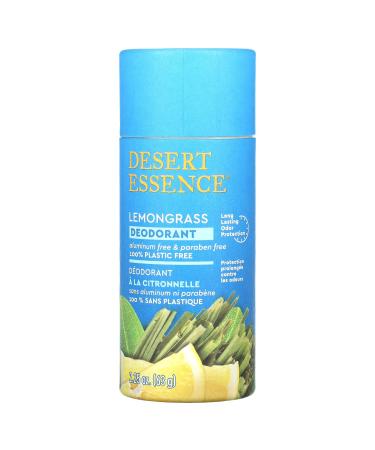 DESERT ESSENCE Lemongrass Deodorant 2.25 OZ