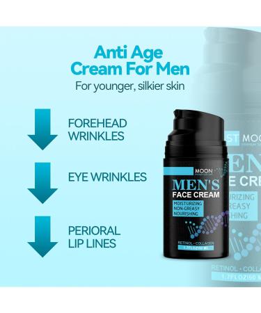 Nmbol Cream Moisturizing Moisturizing Cream Face Men Face Cream With Hyaluronic Acid Face Moisturizing Cream Men Face Care Against Wrinkles Strengthens Skin Collage Improved 50ml - Buy Online on SooperMarket.com