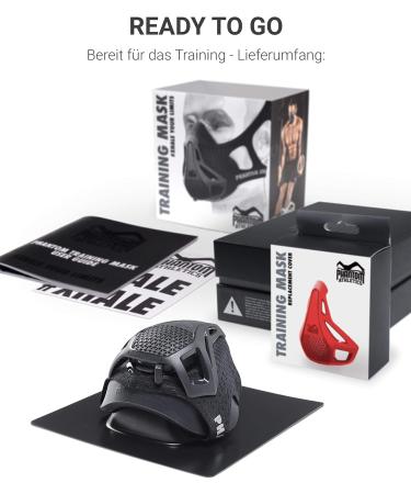Phantom Athletics Training Mask - Boost Endurance & Performance in Sports | Red S - International Shipping Available - Buy Online on SooperMarket.com