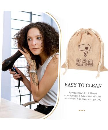 Healeved 4 Pcs Hair Blow Dryer Bag Hair Dryer Fabric Bag Hair Dryer Storage Bags Drawstring Bag Cloth - Buy Online on SooperMarket.com