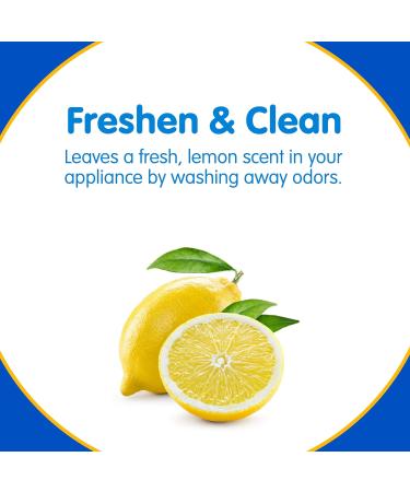 Plink Washer & Dishwasher Freshener | Odor Eliminator & Residue Remover | Septic-Friendly Lemon Scent | 12 Tablets (3 Packs of 4) - International Shipping - Buy Online on SooperMarket.com