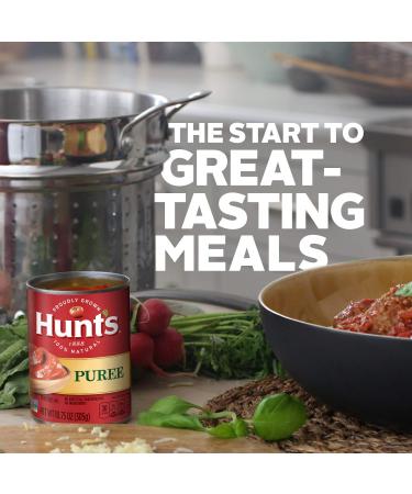 Hunt's Tomato Puree 10.75 oz 12 Pack - 10.75 Ounce Cans (Pack of 12) - Fresh & Flavorful Tomato Puree for Versatile Cooking - Buy Online on SooperMarket.com