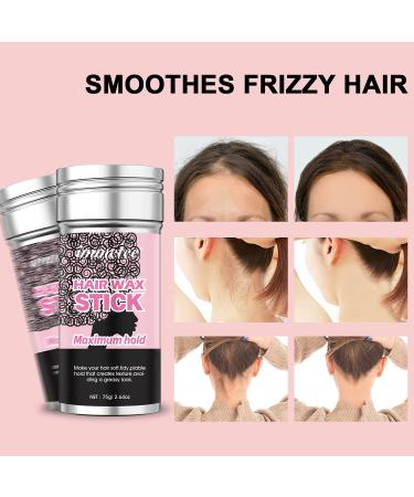 Immetee Hair Wax Stick - Edge Control Slick Stick for Flyaways & Frizz - 75g - Men & Women - Buy Online on SooperMarket.com