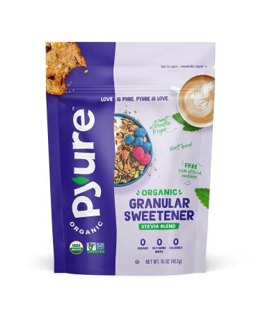 Pyure Organic Stevia Blend Granular All-Purpose Sweetener 16 oz (454 g)