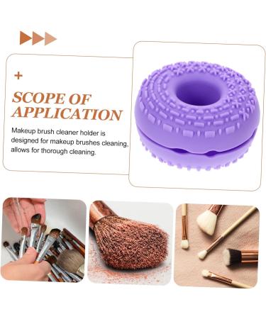 minkissy Cleanser Makeup Brush Make up Purple Cleaner Silica Gel - Buy Online on SooperMarket.com