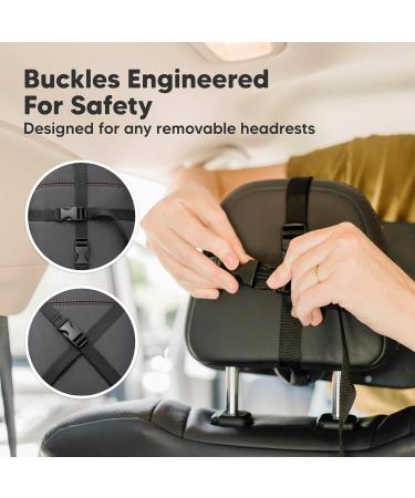 Baby Car Mirror - Safety Back Seat Infant Mirror - Shatterproof Wide View Baby Mirror (Matte Black) - Buy Online on SooperMarket.com