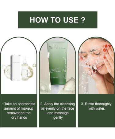 FunnAura 100 ml Cleansing Oil Mild 150 ml Face Foam Cleanser Pore Control Cleaning Oil for All Skin Types - Buy Online on SooperMarket.com