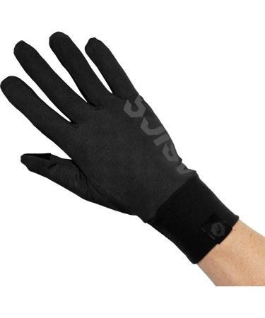 ASICS Performance Black Running Gloves - Lightweight Textile for Ultimate Comfort & Breathability - Shop Internationally - Buy Online on SooperMarket.com