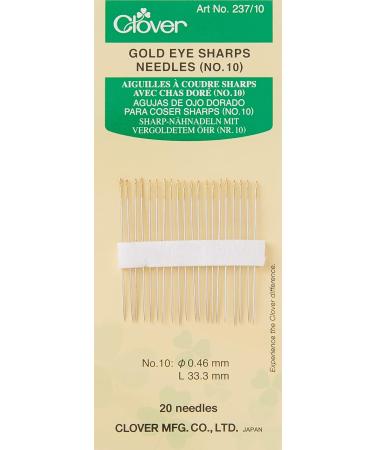 Clover Gold Eye Sharp No. 10 - Precision Sewing Tool - Buy Online on SooperMarket.com