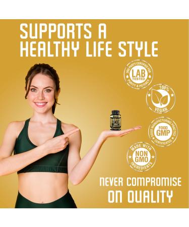Horny Goat Weed Capsules 9050mg with Maca, Tribulus Terrestris, Tongkat Ali - Energy & Strength Support - 100 Capsules - Buy Online on SooperMarket.com