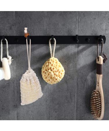Vtrem Sisal Soap Saver Bags - 5 Pack Natural Exfoliating Pouches for Bar Soap | Soft Mesh Net Drawstring for Shower & Drying - Buy Online on SooperMarket.com