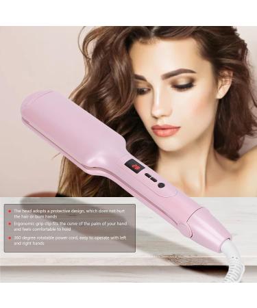 Small Roll Hair Curler 2 Barrel Hair Waver Portable Waver Curling Wand Temperature Adjustable for Short Hair for Home for All Hair Types (US Plug 110V) - Buy Online on SooperMarket.com