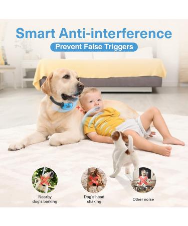 MASBRILL Anti Bark Collar - Humane Vibration Beep Deterrent for Small Medium Large Dogs | 7 Sensitivity Levels - Stop Barking Now! - Buy Online on SooperMarket.com