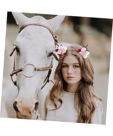 minkissy 1 Set Christmas Headdress Antlers Ears Headband Reindeer Headwear Fawn Headband Antlers Headband Hair Accessories for Girls Christmas Headbands Pair Clip Women's Metal Elk Horns - Buy Online on SooperMarket.com