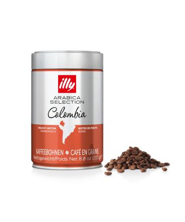 illy coffee beans to grind Arabica Selection Colombia 250 g can Colombia 250 g (1 pack)