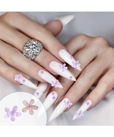 500 Pieces Nail Charms & 3D Decorations - Cute Bear Flower Hearts for Nail Art & DIY Cell Phone Case - Buy Online on SooperMarket.com