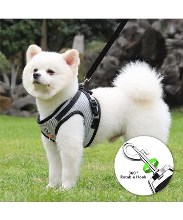 Cat Harness and Lead Set Adjustable Cat Harness Escape Proof Cat Kitten Harness for Walking Breathable Cat Harness with Reflective Stripe and Leash Set for Small Medium Cats Pets (S) - Buy Online on SooperMarket.com