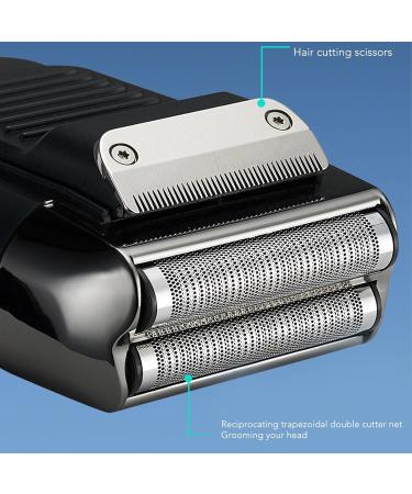 Buy Electric Beard Trimmer - LED Adjustable 3 Gears Detachable Cutter Rechargeable USB Groomer for Perfect Beard Haircuts Internationally - Buy Online on SooperMarket.com