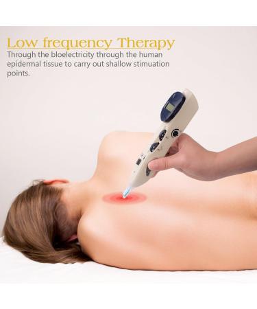 iVolconn Pain Relief Electric Acupuncture Pen Therapy Device Nerve And Acupoints Detector Muscle Stimulator - Buy Online on SooperMarket.com