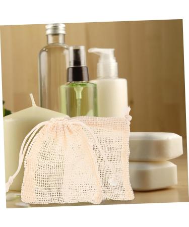 MUSISALY 16 Pcs Soap Storage Bag Shower Foaming Nets Exfoliating Soap Bar Body Bar Soap Cotton Linen - Buy Online on SooperMarket.com
