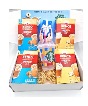 Iced/Hot Coffee Instant Latte Variety Gift Box|Contains 2 x Iced/Hot Salted Cara Latte 2