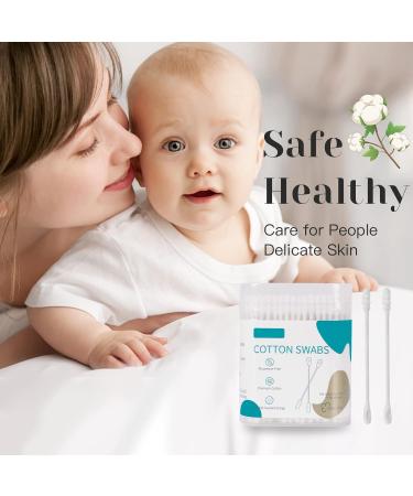 MEIPO Spiral Head & Ear Spoon Cotton Swab Buds (4Pack-800pcs) - Gentle Makeup Removal & Ear Cleaning - Buy Online on SooperMarket.com