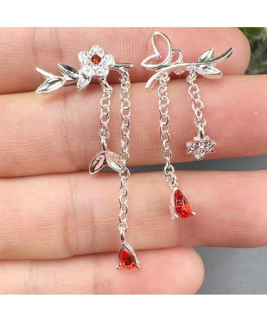 Zaky Heaven Official's Blessing - Tian Guan Ci Fu Cosplay Earrings & Character Stickers Set (16 pcs) - Xie Lian & Hua Cheng Keychains - Buy Online on SooperMarket.com