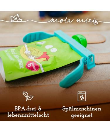 Shop Moin Minis Handle for Squeezable Fruit Bags - Universal Clip for Baby Food - International Shipping Available - Buy Online on SooperMarket.com