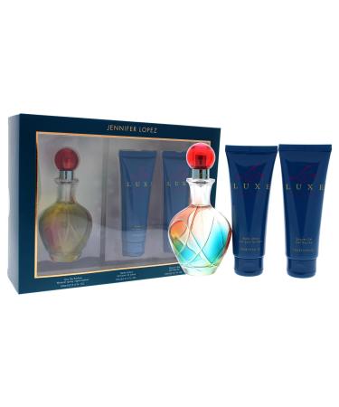 Jennifer Lopez Live Luxe By Jennifer Lopez for Women - 3 Pc Gift Set 3.4oz Edp Spray 2.5oz Shower Gel 2.5oz Body Lotion 3count