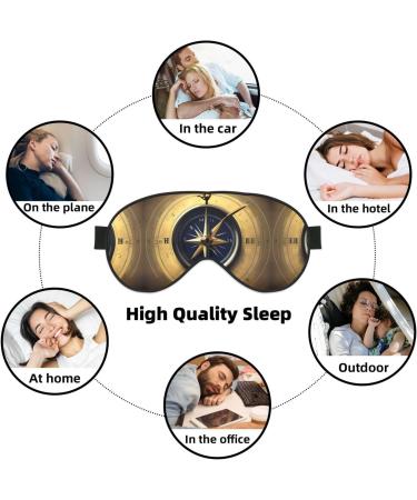 Law of The Compass Navigation Soft Sleep Mask for Women Breathable Eye Patch Perfect for Travel and Relaxation - Buy Online on SooperMarket.com