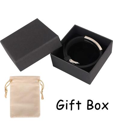 HEABY Medical Alert ID Bracelet | Engraved PACEMAKER | Adjustable Wristband for Kids & Women | Emergency First Aid | Black - Buy Online on SooperMarket.com