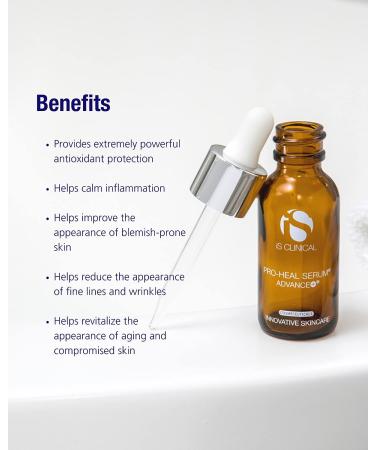 Pro-Heal Serum Advance+ | Antioxidant-rich Vitamin C, E & Retinol for Redness, Rosacea & Inflammation - Buy Online on SooperMarket.com