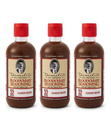 Demitr's Bloody Mary Seasoning Classic Recipe, .75-Pounds (Pack of 3)