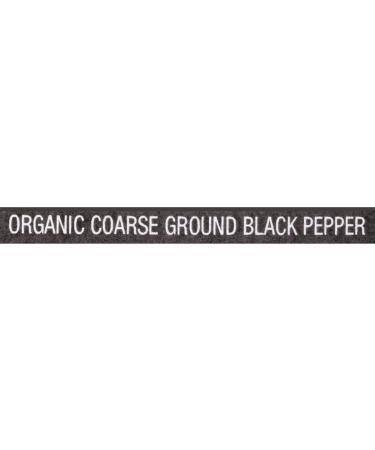 McCormick Organic Coarse Ground Black Pepper 12.75 oz - Premium Quality Spice - Buy Online on SooperMarket.com