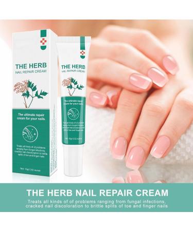 Nail Repair Cream Effective Fungal Nail Treatment for Toenails Fungus Nail Cream Nourishing For Restores Discolored & Damaged Strong Nail Fungus Treatment for Toenail Restores Healthy Appearance - Buy Online on SooperMarket.com