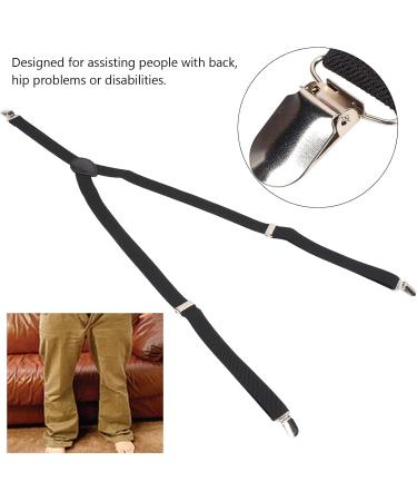 Adjustable Belt Helpers for Seniors & Pregnant Women | Mobility Dressing Aid (Black) - Buy Online on SooperMarket.com