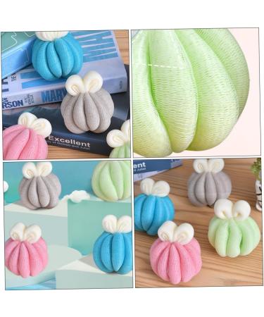 Angoily 6 Pcs Bath Ball - Mini Tub Sponge for Men & Women | Soft & Durable | Perfect for Relaxation - Buy Online on SooperMarket.com