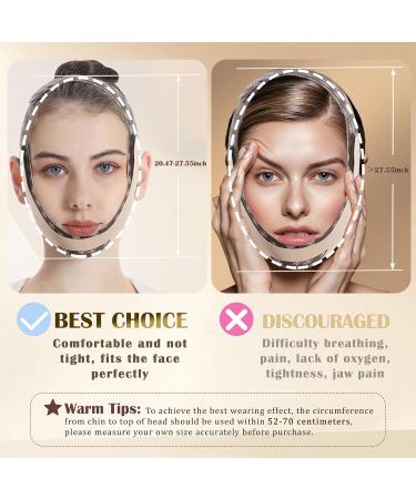 Reusable V Line Lifting Mask & Chin Strap for Women - Prevent Sagging & Tone Jaws (Brown) - International Shipping Available - Buy Online on SooperMarket.com