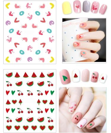16 Sheets 3D Nail Stickers with Tweezer - Self-Adhesive Floral Nail Decals for Women Kids & Girls | Stylish Manicure Accessories - Buy Online on SooperMarket.com