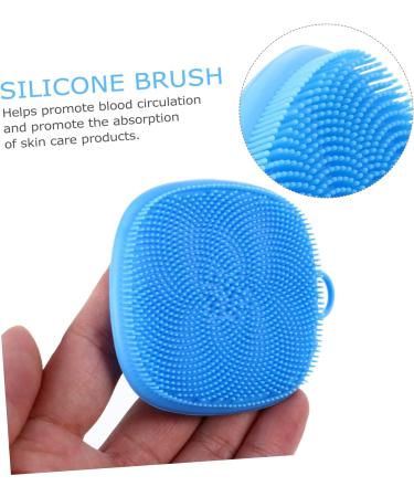FRCOLOR Pack of 3 Cleaning Brush Face Massage Brush Silicone Face Washer Face Cleansing Brush Silicone Face Brush Skin Care Brush Super Soft Wash Basin - Buy Online on SooperMarket.com
