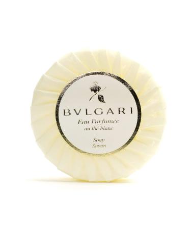 Bvlgari/Bulgari Au the Blanc (White Tea) Pleated Soap - 50 Grams White Tea 1.76 Ounce (Pack of 1)