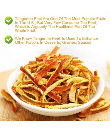 Buy Tangerine Peel Tea 80g - Dried Orange Peel Herbal Tea Rich in Antioxidants & Vitamin C | International Shipping - Buy Online on SooperMarket.com