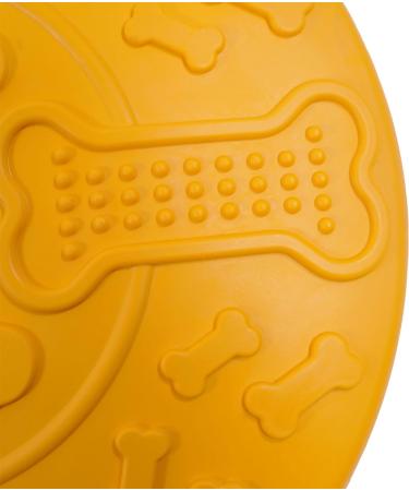 Rosewood Rubber Tough Chew Resistant Flying Saucer Dog Toy - Large 22cm - Assorted Colors - Buy Online on SooperMarket.com