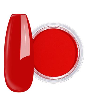 AILLSA Dip Powder Classic Red  Red Dip Powder Nail 1 Oz  Nail Dipping Powder French Nail Art for Starter Manicure Salon DIY at Home  Dip Powder Colors Long Lasting  Odor-Free  Beauty Gift