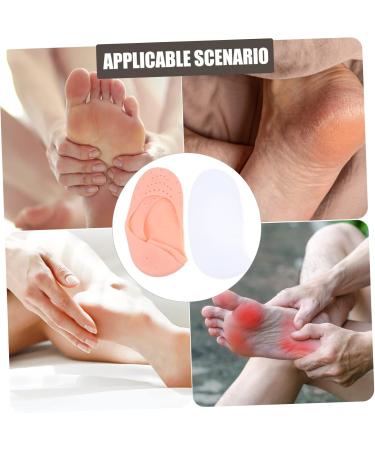 minkissy 4 Pairs Silicone Feet Plantar Socks Silicone Gel Moisturizing Socks Foot Spa Socks Foot Lotion Socks Cracked Feet Socks Anti-Cracking Socks Stretchy Gel Socks Spa Corn L 19.5X9.5X1.5CM - Buy Online on SooperMarket.com