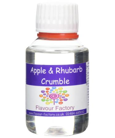 Flavour Factory Apple and Rhubarb Crumble Intense Food Flavouring 100 ml