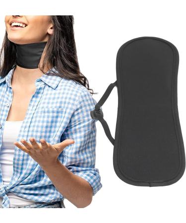 Garosa Soft Earolinus Oil Wrap - Adjustable Reusable Castor Oil Pack | Waterproof & Leak-Proof Pain Relief (Black) - International Shipping Available - Buy Online on SooperMarket.com