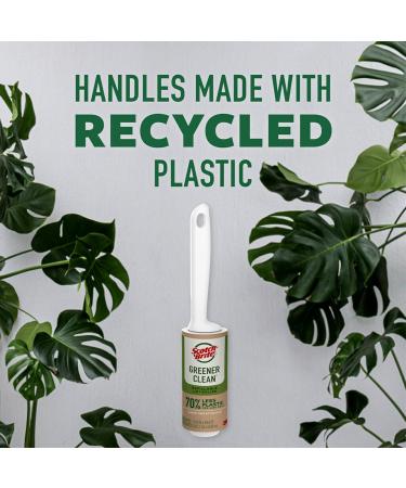 Scotch-Brite Greener Clean Lint Roller - Reusable Pet Hair Remover for Clothes & Furniture - Eco-Friendly 3 Pack with 2 Refills - Buy Online on SooperMarket.com