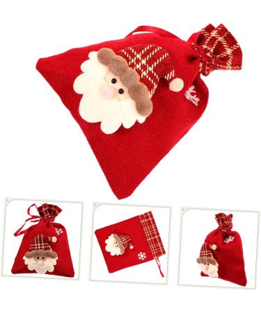 OFFSCH 3pcs Christmas Candy Bag Storage Bags Candy Bags Christmas Container Bag Cloth Small - Buy Online on SooperMarket.com